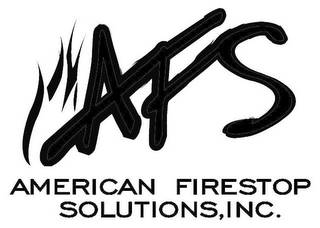 AFS AMERICAN FIRESTOP SOLUTIONS, INC. logo