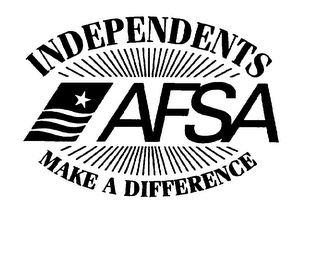 AFSA INDEPENDENTS MAKE A DIFFERNNCE logo