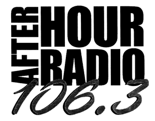AFTER HOUR RADIO 106.3 logo