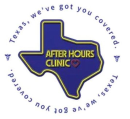 AFTER HOURS CLINIC TEXAS, WE'VE GOT YOU COVERED. TEXAS, WE'VE GOT YOU COVERED. logo