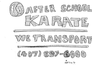 AFTER SCHOOL KARATE logo