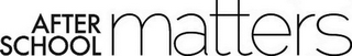 AFTER SCHOOL MATTERS logo