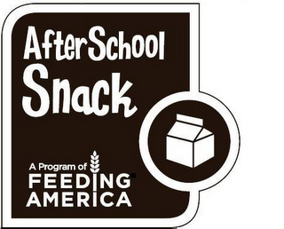 AFTER SCHOOL SNACK A PROGRAM OF FEEDING AMERICA logo