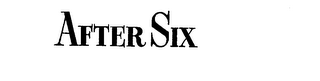 AFTER SIX logo