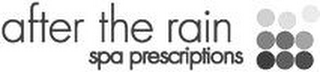 AFTER THE RAIN SPA PRESCRIPTIONS logo