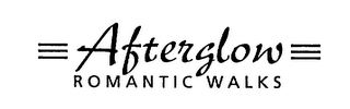 AFTERGLOW ROMANTIC WALKS logo