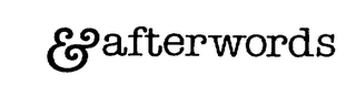 & AFTERWORDS logo