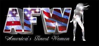 AFW AMERICA'S FINEST WOMEN logo