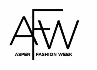 AFW ASPEN FASHION WEEK logo