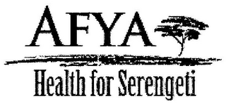 AFYA HEALTH FOR SERENGETI logo