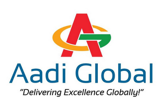 AG AADI GLOBAL "DELIVERING EXCELLENCE GLOBALLY!" logo