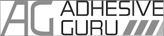 AG ADHESIVE GURU logo