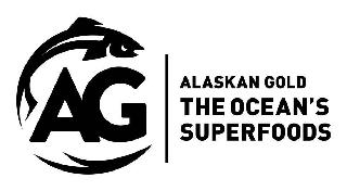 AG ALASKAN GOLD THE OCEAN'S SUPERFOODS logo