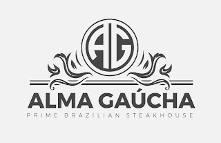 AG ALMA GAÚCHA PRIME BRAZILIAN STEAKHOUSE logo