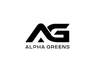 AG ALPHA GREENS logo