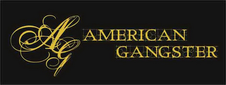 AG AMERICAN GANGSTER logo