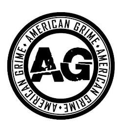 AG  AMERICAN GRIME  AMERICAN GRIME  AMERICAN GRIME logo