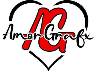 AG AMOR GRAFX logo