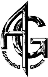 AG ASCENDED GAMES logo