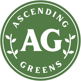 AG ASCENDING GREENS logo