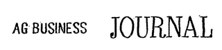 AG BUSINESS JOURNAL logo