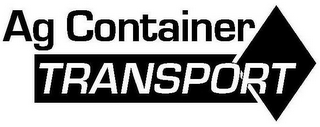 AG CONTAINER TRANSPORT