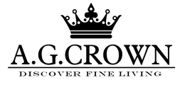 A.G. CROWN DISCOVER FINE LIVING logo