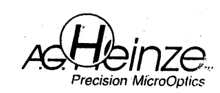 A.G. HEINZE PRECISION MICROOPTICS logo