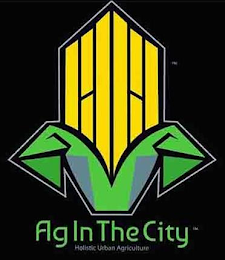 AG IN THE CITY HOLISTIC URBAN AGRICULTURE logo