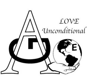 AG LOVE UNCONDITIONAL logo