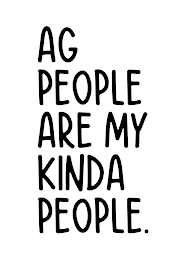 AG PEOPLE ARE MY KINDA PEOPLE. logo