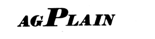 AG PLAIN logo