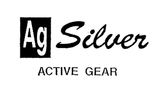 AG SILVER ACTIVE GEAR logo