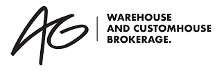 AG WAREHOUSE AND CUSTOMHOUSE BROKERAGE. logo