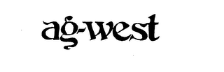 AG-WEST logo