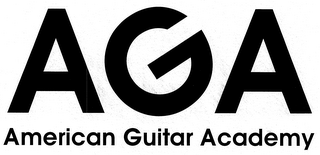 AGA AMERICAN GUITAR ACADEMY logo