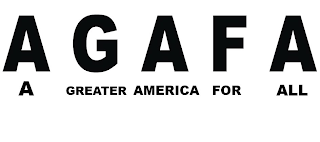 AGAFA A GREATER AMERICA FOR ALL logo