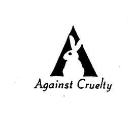 AGAINST CRUELTY logo