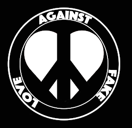AGAINST FAKE LOVE logo