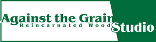 AGAINST THE GRAIN STUDIO REINCARNATED WOOD logo