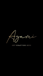 AGAMI GET WHAT YOU GIVE logo