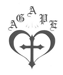 AGAPE. logo