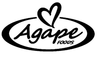 AGAPE FOODS logo