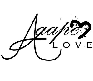 AGAPE LOVE logo