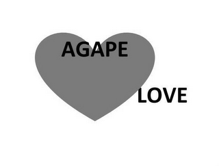 AGAPE LOVE logo