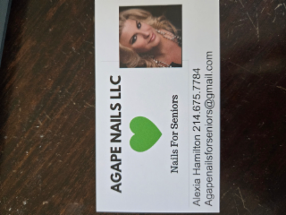 AGAPE NAILS FOR SENIORS, LLC logo