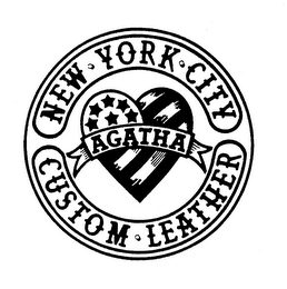 AGATHA NEW YORK CITY CUSTOM LEATHER logo