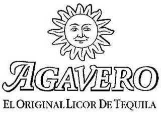 AGAVERO EL ORIGINAL LICOR DE TEQUILA logo