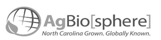 AGBIO[SPHERE] NORTH CAROLINA GROWN. GLOBALLY KNOWN. logo
