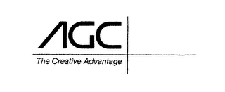 AGC THE CREATIVE ADVANTAGE logo